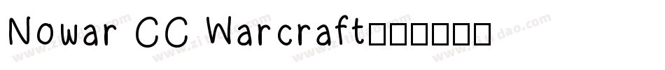 Nowar CC Warcraft字体转换